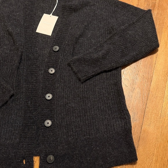 NWT Everlane The Oversized Alpaca Merino Wool Blend Cardigan - Picture 6 of 8